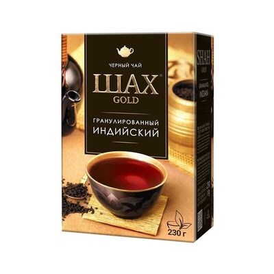 Чай черный Шах Gold Кенийский 230гр. - фото 13028