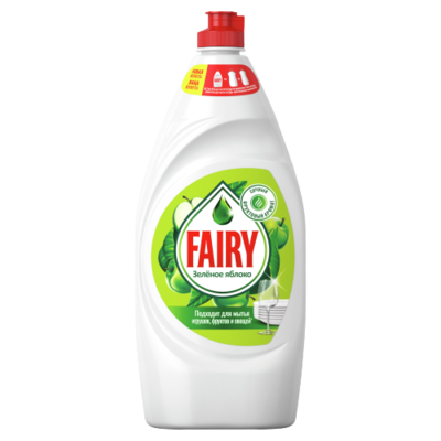 Средство для мытья посуды FAIRY Зеленое яблоко 900 мл - фото 13146