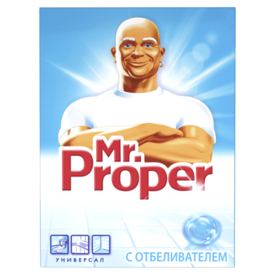 Порошок Mr.Proper Универсал с отбеливателем 400гр - фото 13166