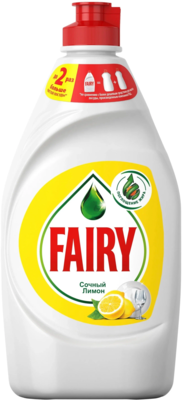 Средство для мытья посуды FAIRY Сочный лимон 450 мл - фото 17101