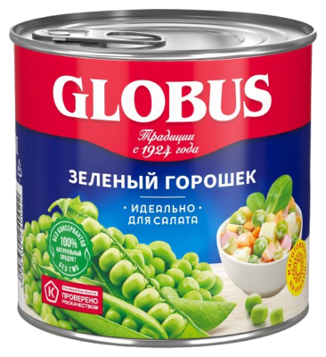 Globus Горошек 425мл - фото 17657