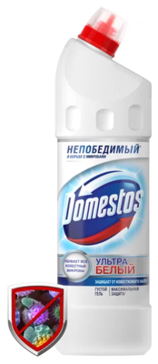 Domestos 1 литр Ультра Белый - фото 18386