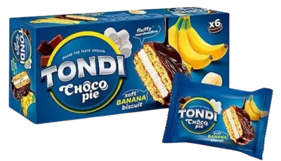 Choco Pie Tondi с бананом 180гр - фото 18670