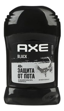 Антиперспирант AXE ролик 50 мл Black  - фото 18978