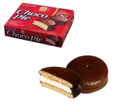 Печенье бисквитное Lotte Choco-Pie 448гр - фото 21165