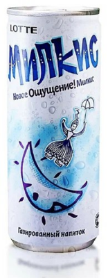 Напиток б/а Milkis Оригинал Зеро 250мл ж/б - фото 21334