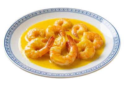 Креветки в лимонно-чесночном соусе - фото 21897