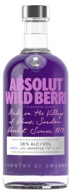Водка Absolut Wildberri 38% 0.7л - фото 23465