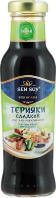 Соус Сэн-Сой Терияки сладкий для обжарки 320гр - фото 23741