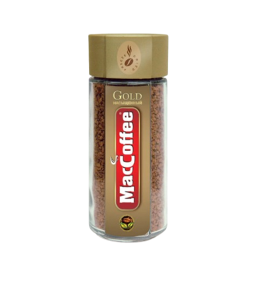 Кофе MacCoffee Gold 100гр стекло - фото 24900