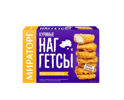 Наггетсы Мираторг куриные 250гр - фото 25020
