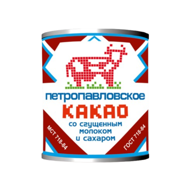 Какао Петропавловское со сгущенным молоком 7,5% 360гр  - фото 25479