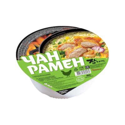 Лапша Доширак Чан Рамен суп со вкусом курицы 86гр - фото 25941