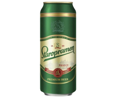 Пиво Staropramen Premium 5% светлое 0.5 ж/б Чехия - фото 26259