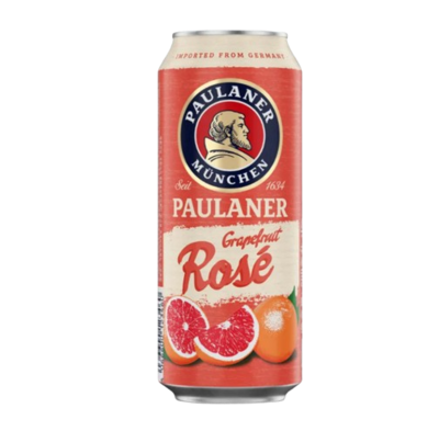 Пиво Paulaner Grapefruit Rose 2.5% грейпфрут 0.5 ж/б Германия - фото 26300