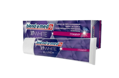 Зубная паста Blend-a-med 3DWhite Luxe обеливание 75 мл - фото 26383