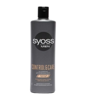 Шампунь Syoss мужской  Control Care  450 мл - фото 26408