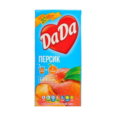 Сок Da Da Персик 1,9л - фото 27640