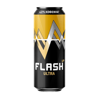 Энергетический напиток в банке FLASH Energy Ultra 0.45л. - фото 27665