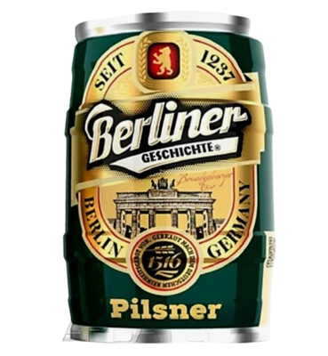 Пиво Berliner Geschichte Pilsner 5.0 л - фото 27845