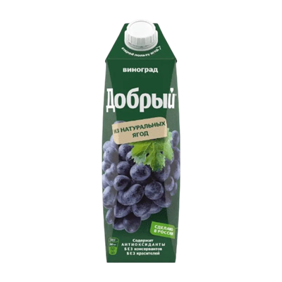Сок Добрый Виноград 1л. - фото 27959