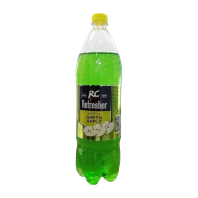 Напиток RC COLA Refresher Green Apple пэт 1л - фото 28298