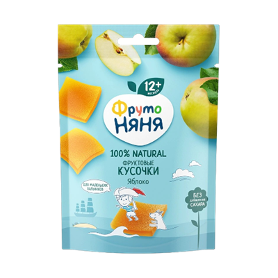 Фруктовые кусочки Фруто-Няня в ассортименте 53гр - фото 28547