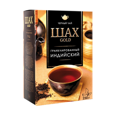 Чай черный Шах Gold Индийский 230гр. - фото 28653