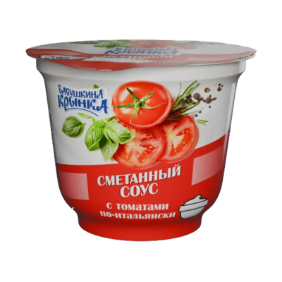 Сметанный соус "Бабушкина Крынка" с томатами 230гр - фото 28897