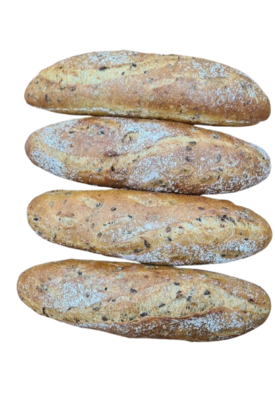 Хлеб Груша Bakery Батон Здоровье 300гр - фото 29057