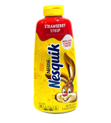 Сироп Nesquik Клубничный (топпинг) 623гр - фото 29143