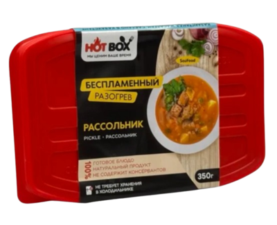 Суп Sau Food Hot Box Рассольник, 350гр - фото 29187