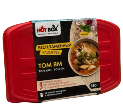 Суп Sau Food Hot Box Том Ям, 350гр - фото 29189
