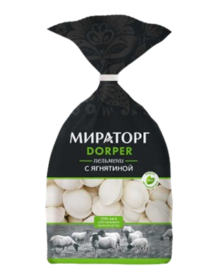 Пельмени Мираторг Dorper из Ягнятины 700гр - фото 29244