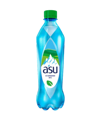 Вода ASU б/г мята 0,5л - фото 29508