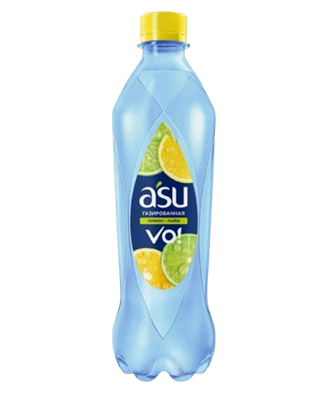 Вода ASU газ лимон-лайм 0.5л - фото 29537