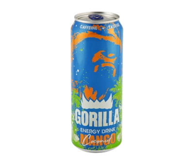 Энергетический напиток Gorilla Манго Кокос в банке 0,45л - фото 29696