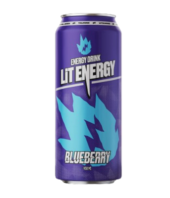 Энергетический напиток Lit Energy Blueberry 0,45л - фото 29809