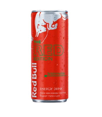 Энергетический напиток Red Bull Red Edition арбуз 0,25л - фото 29823