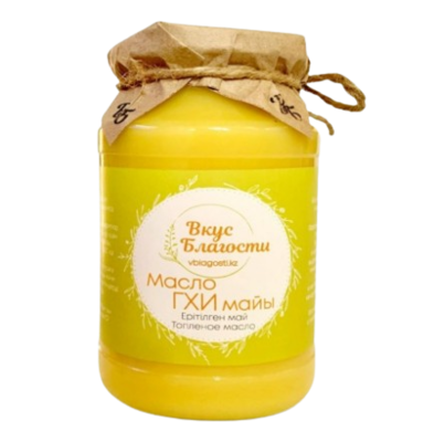 Масло Гхи Вкус благости топленое 800гр - фото 29846