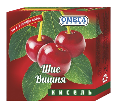 Кисель Омега Вишня 170гр - фото 29952