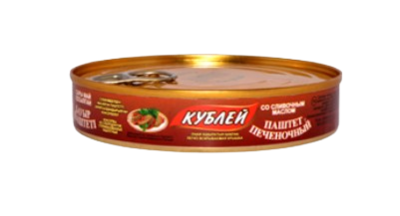 Паштет Кублей печеночный со сливочным маслом 100 гр  - фото 30183