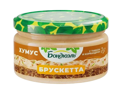 Брускетта Bonduelle Хумус 250мл - фото 30310