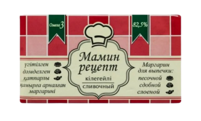 Маргарин Мамин рецепт 60% 450гр - фото 30325