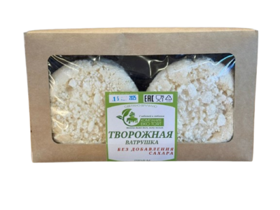 Ватрушки EKO TORT с творогом 400гр - фото 30462