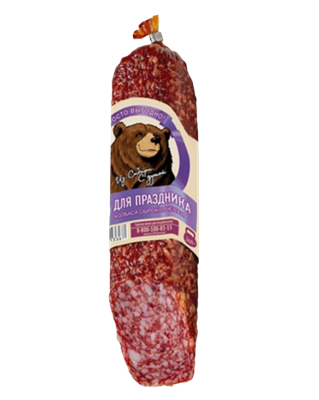 Колбаса СПК Для праздника сырокопченая 260гр - фото 30612