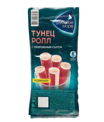 Палочки Тунец-ролл РМ имитация с сыром 180гр - фото 30723