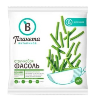 Фасоль стручковая Планета витаминов 400гр  - фото 30822