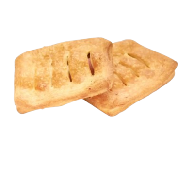 Слойка с сосиской и картофелем 150г - фото 31313