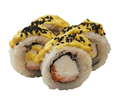 Роллы Манго и лосось 4шт - фото 31580